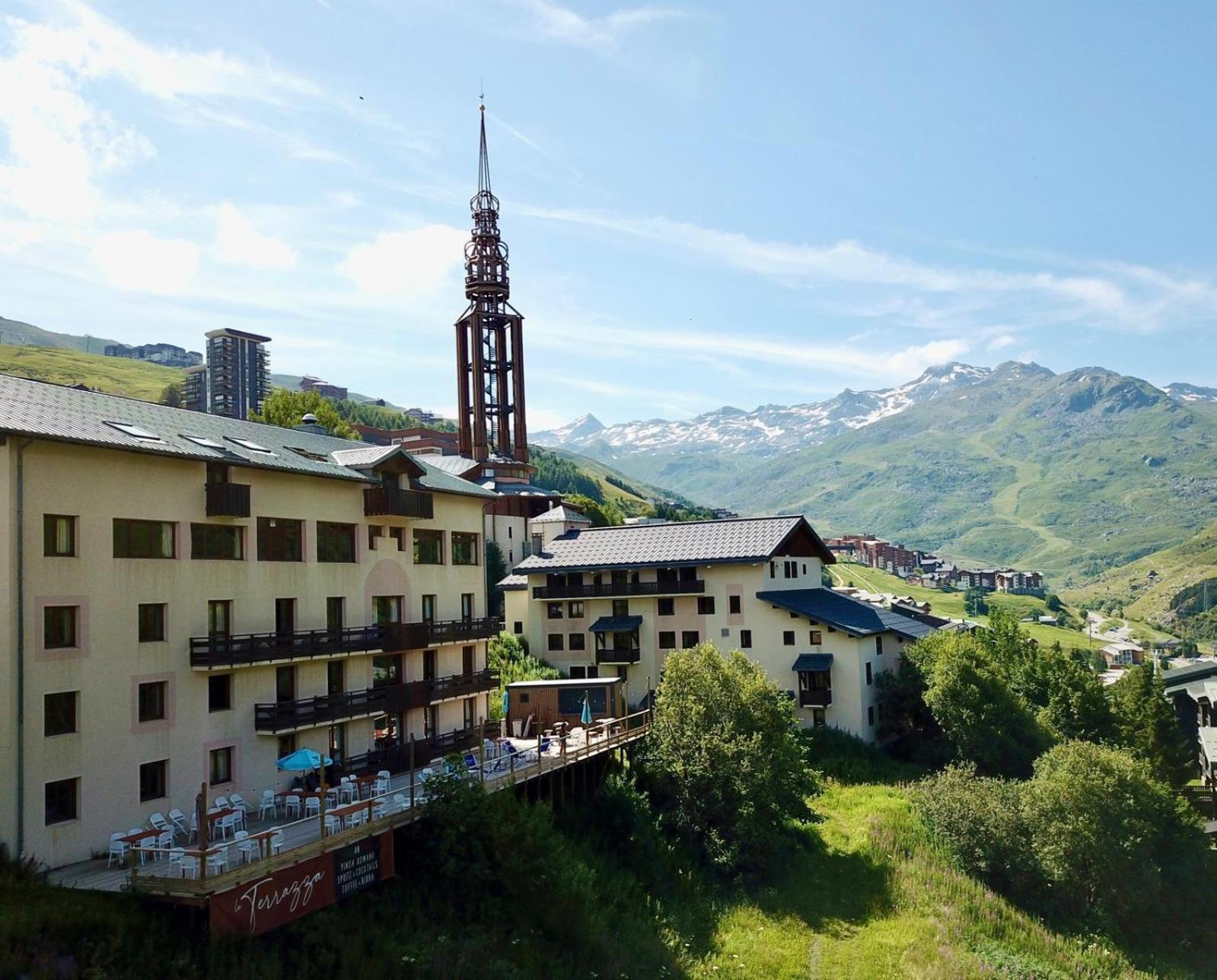 Alpeen Hotel Сен-Мартен-де-Бельвиль Экстерьер фото
